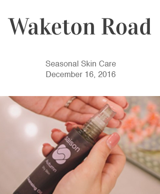 Saison Organic Skincare in Waketon Road